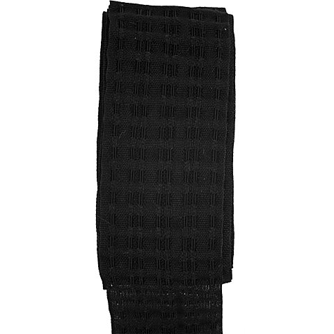 Elastisches Kräuselband, schwarz, Breite: 5 cm,  Länge: 3,5 m