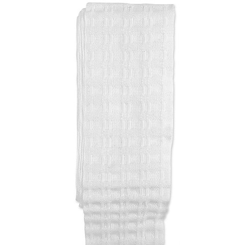 Elastisches Kräuselband, weiß, Breite: 5 cm,  Länge: 3,5 m