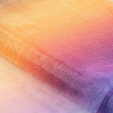 Feiner Organza "Rainbow", bunt Feiner Organza "Rainbow", bunt
