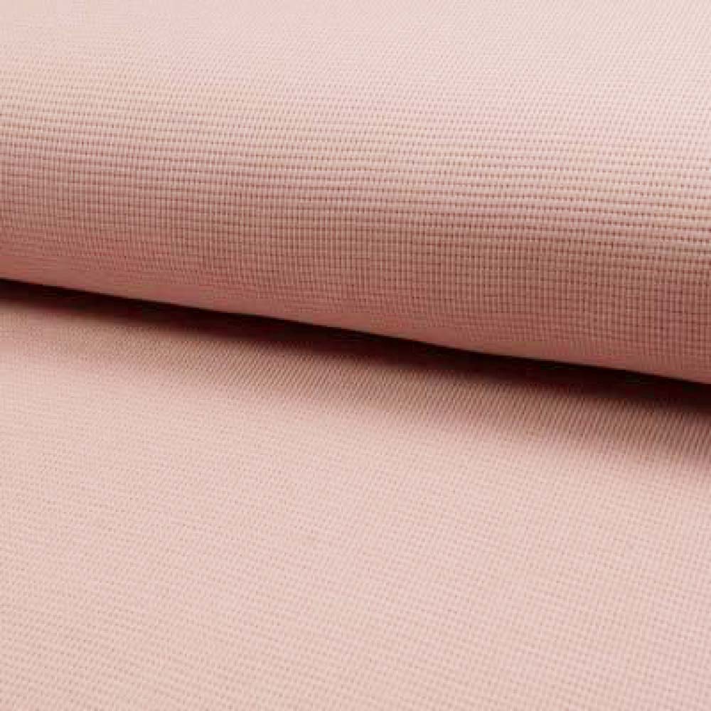 Feiner Waffelstrick, Strickstoff, verschiedene Farben - Rosa hell Feiner Waffelstrick, Strickstoff, verschiedene Farben - Rosa hell