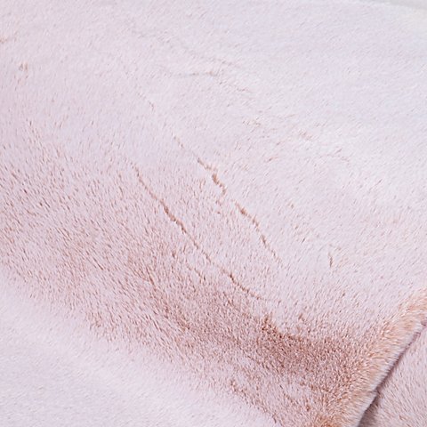 Fellimitat "Helsinki", rosé/weiß Fellimitat "Helsinki", rosé/weiß