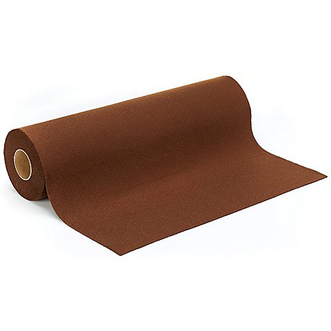 Filz, Stärke 2 mm, 5 m Rolle, dunkelbraun Filz, Stärke 2 mm, 5 m Rolle, dunkelbraun