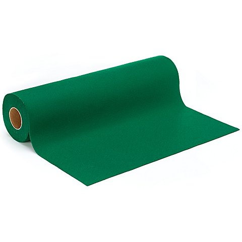 Filz, Stärke 2 mm, 5 m Rolle, dunkelgrün Filz, Stärke 2 mm, 5 m Rolle, dunkelgrün