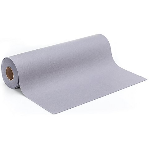 Filz, Stärke 2 mm, 5 m Rolle, grau Filz, Stärke 2 mm, 5 m Rolle, grau
