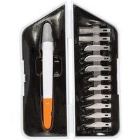 Fiskars Premium Präzisions-Bastelmesser-Set von Weiß