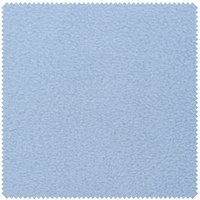 Fleece-Stoff "Antipeeling", Uni - Graublau von Blau