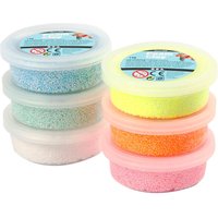 Foam Clay "Glitter", sortiert, 6 x 14 g Foam Clay "Glitter", sortiert, 6 x 14 g von creativ company