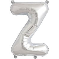 Folienballon "Buchstabe" - Buchstabe "Z" Folienballon "Buchstabe" - Buchstabe "Z" von Silber