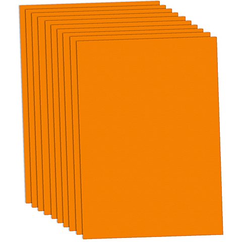 Fotokarton, orange, 50 x 70 cm, 10 Blatt Fotokarton, orange, 50 x 70 cm, 10 Blatt von Ursus