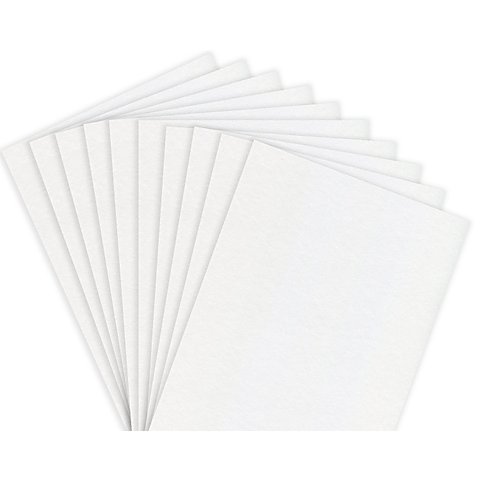 Fotokarton, weiß, 21 x 29,7 cm, 50 Blatt von folia (Bringmann)