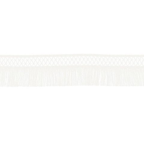Fransenborte, creme, Breite: 12 cm, Länge: 3 m