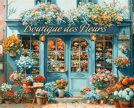 Franz�sischer Blumenladen Franz�sischer Blumenladen