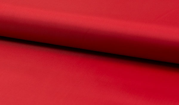 Futterstoff elastisch, Rot - 100 cm