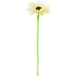 Gerbera weiß 33cm von idee. Creativmarkt