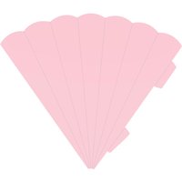 Geschwister-Schultüten-Zuschnitt - Rosa Geschwister-Schultüten-Zuschnitt - Rosa von Heyda