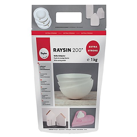 Gießpulver Raysin 200, weiß, 1 kg von Rayher
