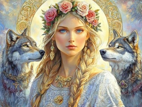 Ginfonr DIY Diamond Art Painting Zubehör Frau Set Full, 5D Diamant Painting Wolf Bilder Kit Crystal Rhinestone Embroidery Decoration Für Home Wall Décor 30x40 cm 8148 Ginfonr DIY Diamond Art Painting Zubehör Frau Set Full, 5D Diamant Painting Wolf Bilder Kit Crystal Rhinestone Embroidery Decoration Für Home Wall Décor 30x40 cm 8148 von Ginfonr