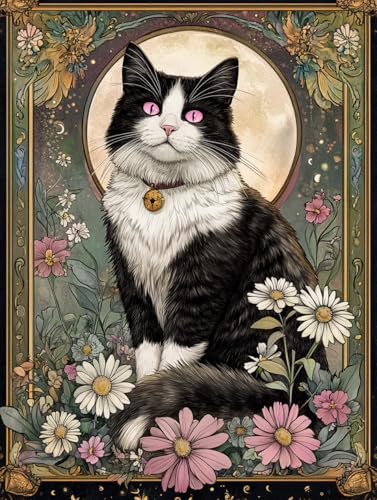 Ginfonr DIY Diamond Art Painting Zubehör Katze Set Full, 5D Diamant Painting Blume Bilder Kit Crystal Rhinestone Embroidery Decoration Für Home Wall Décor 30x40 cm8122 Ginfonr DIY Diamond Art Painting Zubehör Katze Set Full, 5D Diamant Painting Blume Bilder Kit Crystal Rhinestone Embroidery Decoration Für Home Wall Décor 30x40 cm8122 von Ginfonr