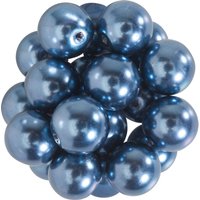 Glaswachsperlen, Ø 10 mm, 20 Stück - Anthrazit Glaswachsperlen, Ø 10 mm, 20 Stück - Anthrazit von PRACHT