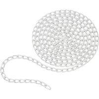 Gliederkette, 1 m, Aluminium, ca. B 3,5 x H 6 mm Gliederkette, 1 m, Aluminium, ca. B 3,5 x H 6 mm