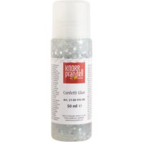 Glitter Confetti Glue - Sterne, Silber von Silber