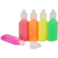 Glitterfarben-Set Glitter Glue "Neon" von Multi
