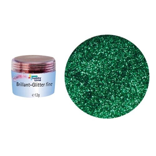 Glorex Brillant Glitterfein, 10g, Grün [Spielzeug]