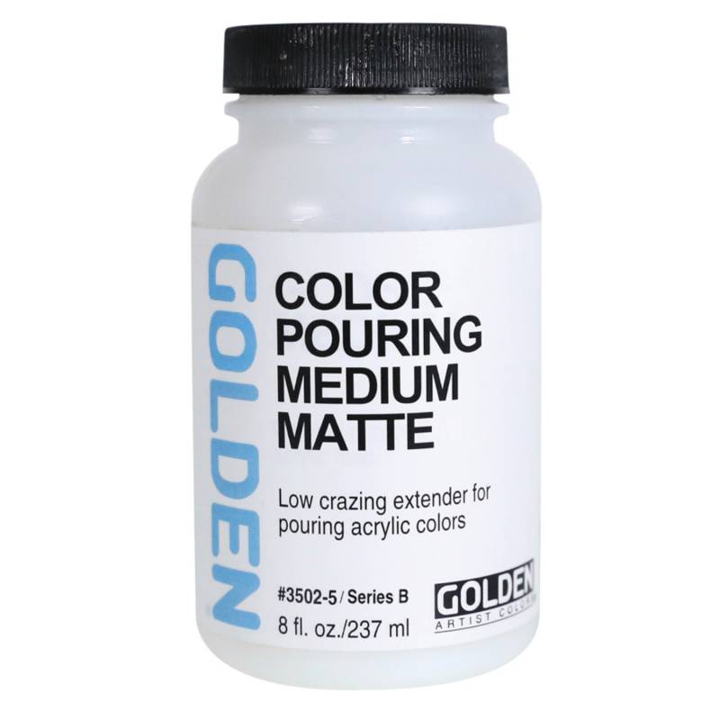 Golden Color Pouring Medium Matt Golden Color Pouring Medium Matt