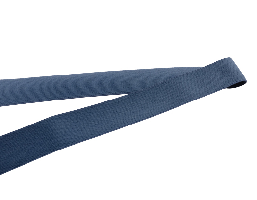 Gummiband 30 mm / unifarben – 3 Meter Länge – Bundgummiband - Jeansblau