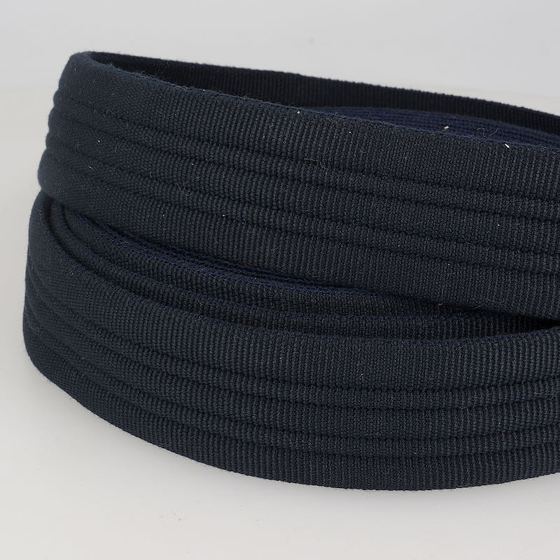 Gurtband, Webband 38 mm / unifarben- 1 Meter LÃ¤nge - Blau