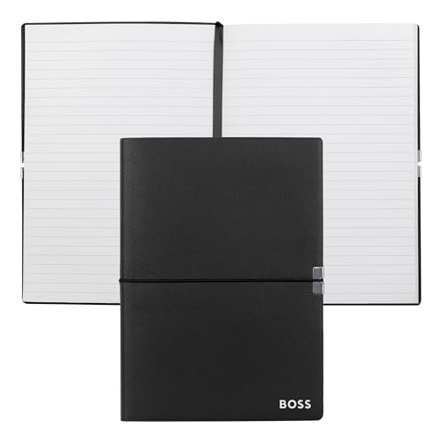 Notizblock A5 Elegance Black Lined Notizblock A5 Elegance Black Lined von HUGO BOSS