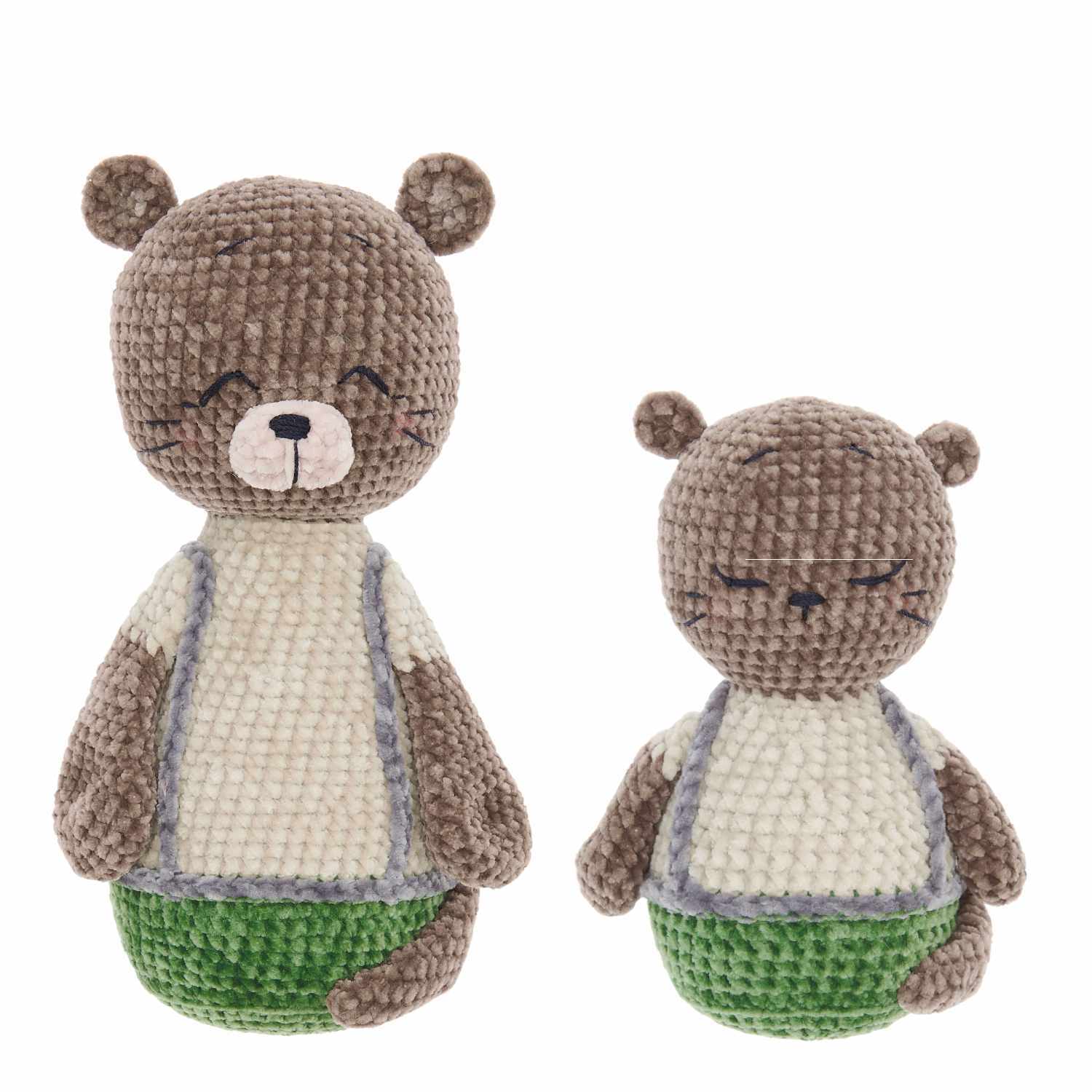 Häkelset Papa Otter und Omar aus Ricorumi Mini Me