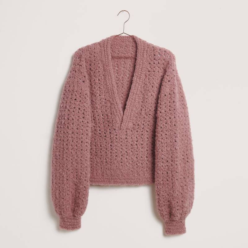 Häkelset Pullover Modell 36 aus Made by Me No. 21