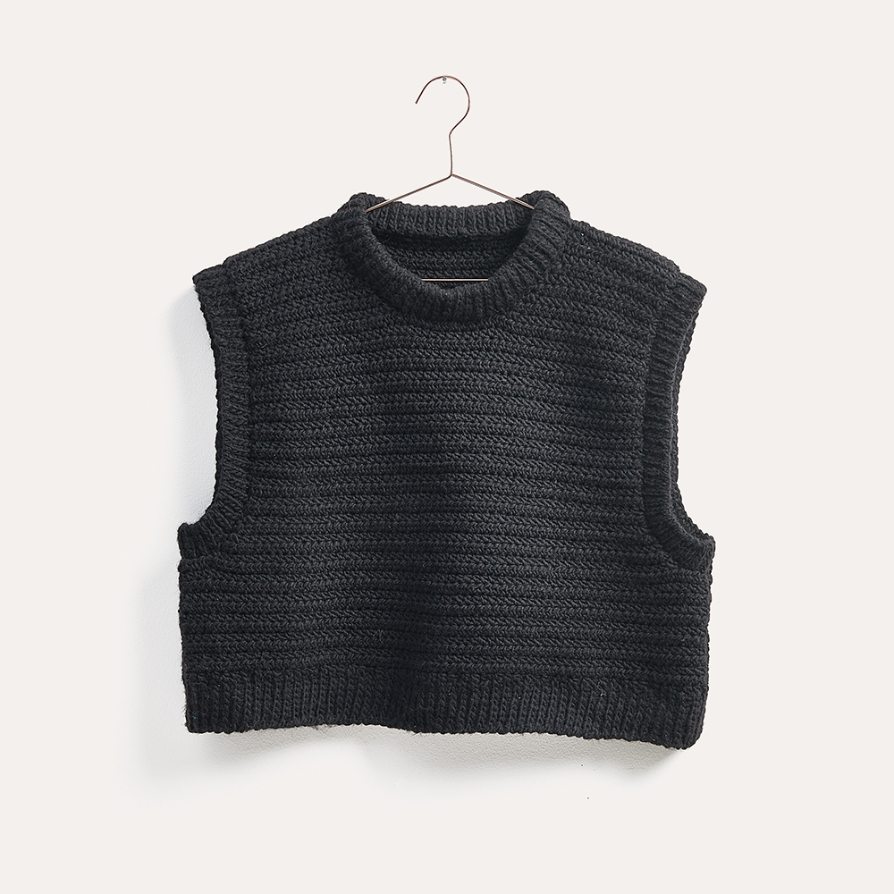 Häkelset Pullunder Modell 01 aus Winter Crochet Collection