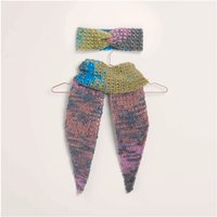 Häkelset Stirnband und Tuch Modell 15+16 aus Creative Painted Power Special