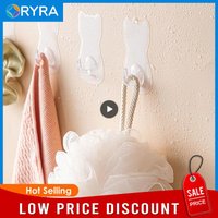 Hat Hook Plastic No Punch Towel Holder Rack Key Hanger Bathroom Door Tool Hook Wall Hanging Behind-door Shelf Hook Cat Hook Hat Hook Plastic No Punch Towel Holder Rack Key Hanger Bathroom Door Tool Hook Wall Hanging Behind-door Shelf Hook Cat Hook