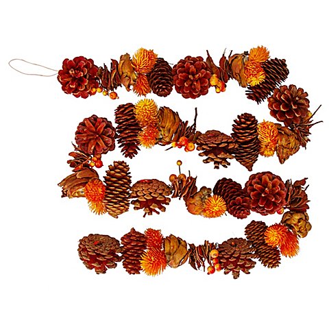 Herbstgirlande mit Zapfen, 1,50 m Herbstgirlande mit Zapfen, 1,50 m