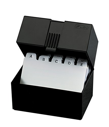 Herlitz Karteikasten / Lernbox / DIN A7 / 100 Karteikarten + Register / schwarz Herlitz Karteikasten / Lernbox / DIN A7 / 100 Karteikarten + Register / schwarz von Herlitz