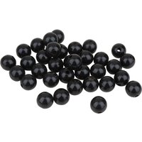Holzperlen, Ø 12 mm, 30 Stück - Schwarz von KNORR prandell