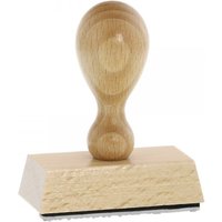 Holzstempel (60x30 mm - 6 Zeilen)