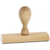 Holzstempel / Wiegestempel (120x30 mm - 6 Zeilen)