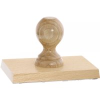 Holzstempel / Wiegestempel (150x100 mm - 20 Zeilen)