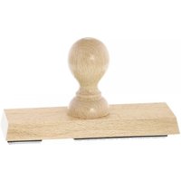 Holzstempel / Wiegestempel (150x50 mm - 10 Zeilen)