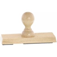 Holzstempel / Wiegestempel (150x50 mm - 10 Zeilen)