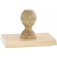 Holzstempel / Wiegestempel (150x90 mm - 18 Zeilen)