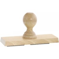 Holzstempel / Wiegestempel (180x60 mm - 12 Zeilen)