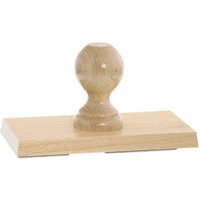 Holzstempel / Wiegestempel (180x90 mm - 18 Zeilen)