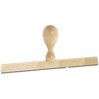 Holzstempel / Wiegestempel (200x10 mm - 2 Zeilen)