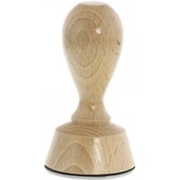 Holzstempel rund (Ø 50 mm - 10 Zeilen)
