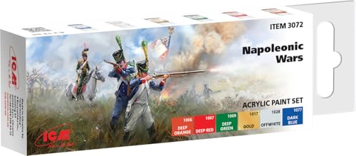 ICM 3072 - Acrylic Paint Set for Napoleonic Wars 6 x12 ml - Neu ICM 3072 - Acrylic Paint Set for Napoleonic Wars 6 x12 ml - Neu von ICM
